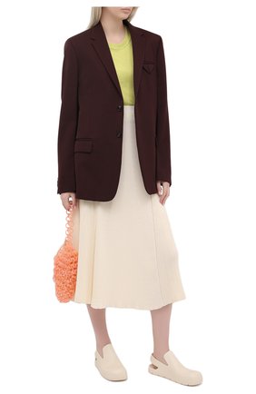 Женские сабо bv puddle BOTTEGA VENETA белого цвета по цене 37450 руб., арт. 661269/V00P0 | Фото 2 Женские сабо bv puddle BOTTEGA VENETA белого цвета, арт. 661269/V00P0 | Фото 2