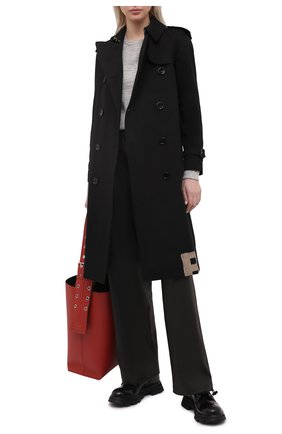 Женский свитшот из шерсти и хлопка JIL SANDER серого цвета по цене 84400 руб., арт. JPPS751510-WSY21308 | Фото 2 Женский свитшот из шерсти и хлопка JIL SANDER серого цвета, арт. JPPS751510-WSY21308 | Фото 2