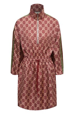 Женское шелковое платье GUCCI коричневого цвета по цене 158500 руб., арт. 628781/XJCL5 | Фото 1 Женское шелковое платье GUCCI коричневого цвета, арт. 628781/XJCL5 | Фото 1 (Рукава: Длинные; Материал внешний: Шелк; Женское Кросс-КТ: Платье-одежда; Случай: Повседневный; Длина Ж (юбки, платья, шорты): Мини; Стили: Спорт-шик)