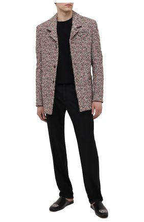 Мужской пиджак BOTTEGA VENETA разноцветного цвета по цене 278500 руб., арт. 656054/V0Q90 | Фото 2 Мужской пиджак BOTTEGA VENETA разноцветного цвета, арт. 656054/V0Q90 | Фото 2 (Материал внешний: Хлопок; Материал подклада: Купро; Длина (для топов): Стандартные; Пиджаки М: Прямой; Рукава: Длинные; 1-2-бортные: Однобортные; Стили: Минимализм; Случай: Повседневный)