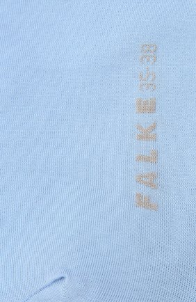 Женские носки cotton touch FALKE голубого цвета по цене 1470 руб., арт. 47539 | Фото 2 Женские носки cotton touch FALKE голубого цвета, арт. 47539 | Фото 2