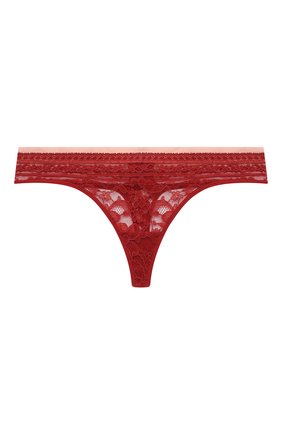 Женские трусы-стринги CHANTAL THOMASS красного цвета, арт. T01E70 | Фото 1 (Материал внешний: Синтетический материал; Материал подклада: Хлопок)