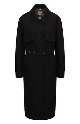 Женский хлопковый тренч swingate BURBERRY черного цвета по цене 169000 руб., арт. 8040861 | Фото 1 Женский хлопковый тренч swingate BURBERRY черного цвета, арт. 8040861 | Фото 1 (Длина (верхняя одежда): До колена; Материал подклада: Хлопок; Материал внешний: Хлопок; Рукава: Длинные; Стили: Кэжуэл)