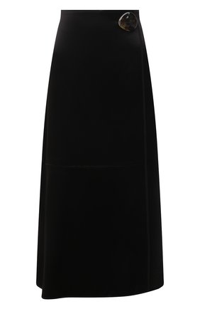 Женская юбка BY MALENE BIRGER черного цвета, арт. Q69248007/C0RIS. | Фото 1 (Материал внешний: Синтетический материал; Стили: Кэжуэл; Женское Кросс-КТ: Юбка-одежда; Длина Ж (юбки, платья, шорты): Миди)