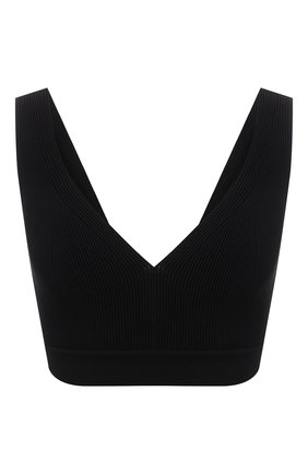 Женский топ из вискозы ALEXANDER MCQUEEN черного цвета по цене 115000 руб., арт. 659528/Q1AUE | Фото 1 Женский топ из вискозы ALEXANDER MCQUEEN черного цвета, арт. 659528/Q1AUE | Фото 1