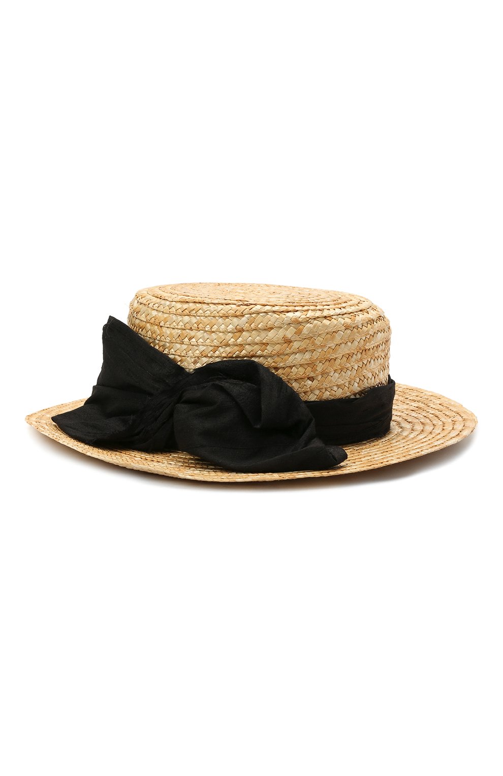 Детская шляпа DESIGNERS CAT черного цвета, арт. 100000K01000734/50-54 | Фото 2 (Региональные ограничения белый список (Axapta Mercury): RU; Материал: Растительное волокно)