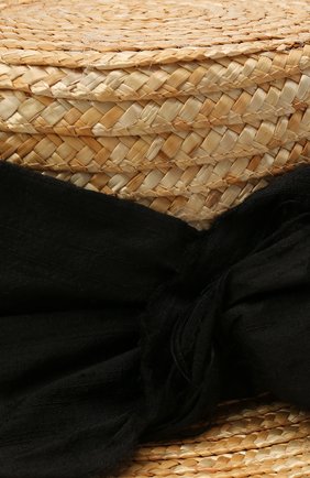 Детская шляпа DESIGNERS CAT черного цвета, арт. 100000K01000734/50-54 | Фото 3 (Региональные ограничения белый список (Axapta Mercury): RU; Материал: Растительное волокно)