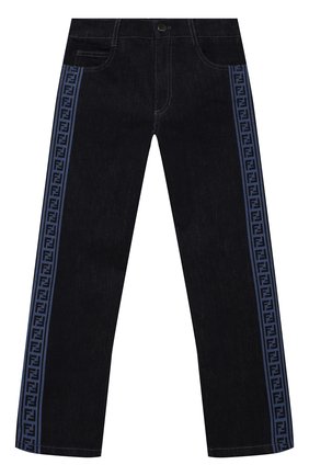 Детские джинсы FENDI темно-синего цвета по цене 47200 руб., арт. JUF033/AEY3/8A-12+ | Фото 1 Детские джинсы FENDI темно-синего цвета, арт. JUF033/AEY3/8A-12+ | Фото 1 (Материал внешний: Хлопок; Региональные ограничения белый список (Axapta Mercury): RU; Ростовка одежда: 10 - 11 лет | 140 - 146см, 12 лет | 152 см, 8 лет | 128 см)