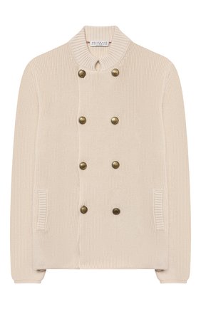Детский хлопковый кардиган BRUNELLO CUCINELLI бежевого цвета по цене 53200 руб., арт. B28M70506B | Фото 1 Детский хлопковый кардиган BRUNELLO CUCINELLI бежевого цвета, арт. B28M70506B | Фото 1