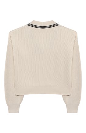 Детский хлопковый кардиган BRUNELLO CUCINELLI бежевого цвета по цене 52000 руб., арт. B19M13706C | Фото 2 Детский хлопковый кардиган BRUNELLO CUCINELLI бежевого цвета, арт. B19M13706C | Фото 2