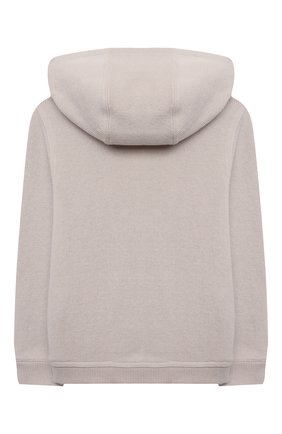 Детский хлопковая толстовка LORO PIANA бежевого цвета по цене 47150 руб., арт. FAL6194 | Фото 2 Детский хлопковая толстовка LORO PIANA бежевого цвета, арт. FAL6194 | Фото 2
