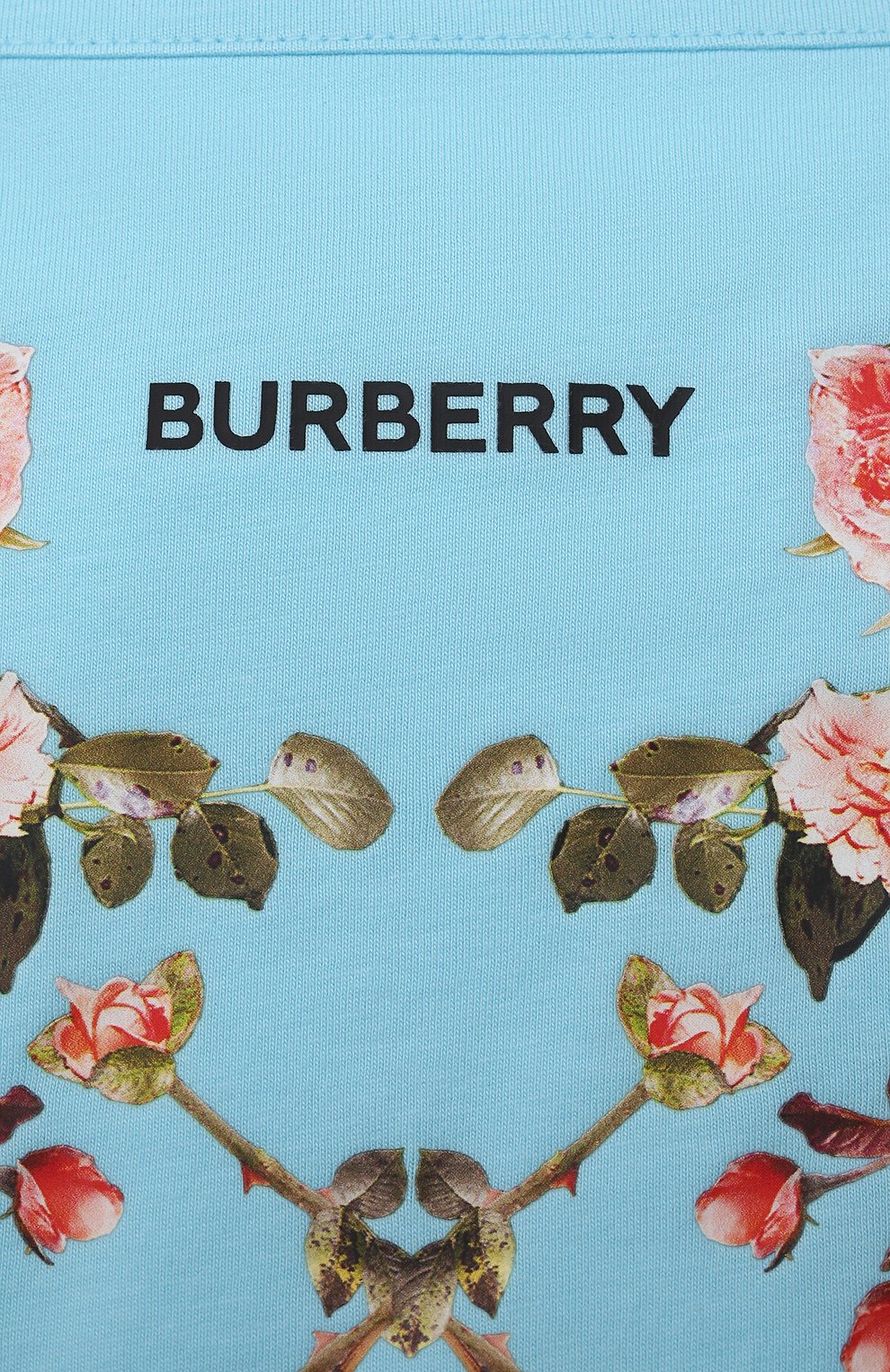 Детское комплект из трех предметов BURBERRY голубого цвета по цене 18400 руб., арт. 8038381 | Фото 2 Детское комплект из трех предметов BURBERRY голубого цвета, арт. 8038381 | Фото 2