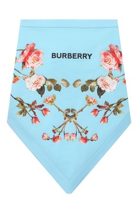 Детское комплект из трех предметов BURBERRY голубого цвета по цене 18400 руб., арт. 8038381 | Фото 8 Детское комплект из трех предметов BURBERRY голубого цвета, арт. 8038381 | Фото 8