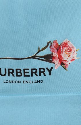 Детское комплект из трех предметов BURBERRY голубого цвета по цене 18400 руб., арт. 8038381 | Фото 10 Детское комплект из трех предметов BURBERRY голубого цвета, арт. 8038381 | Фото 10