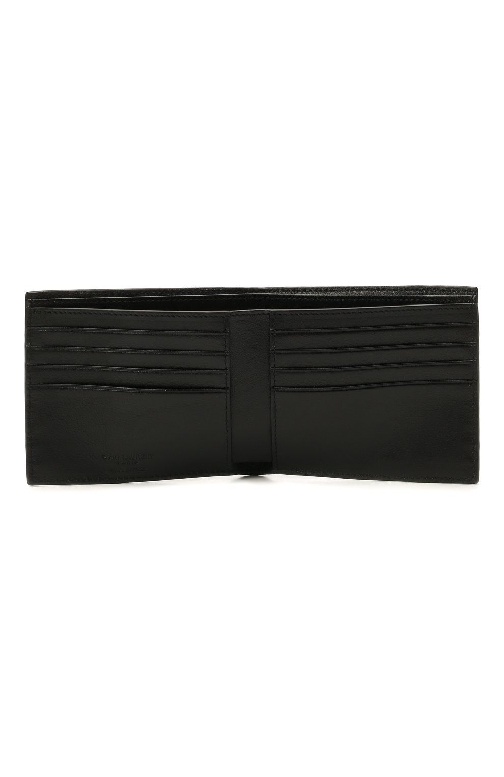 Мужской кожаное портмоне SAINT LAURENT черного цвета по цене 36250 руб., арт. 647151/18G1Z | Фото 3 Мужской кожаное портмоне SAINT LAURENT черного цвета, арт. 647151/18G1Z | Фото 3