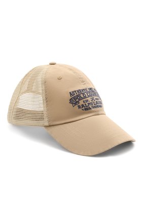 Мужской хлопковая бейсболка POLO RALPH LAUREN бежевого цвета по цене 6365 руб., арт. 710834725 | Фото 1 Мужской хлопковая бейсболка POLO RALPH LAUREN бежевого цвета, арт. 710834725 | Фото 1