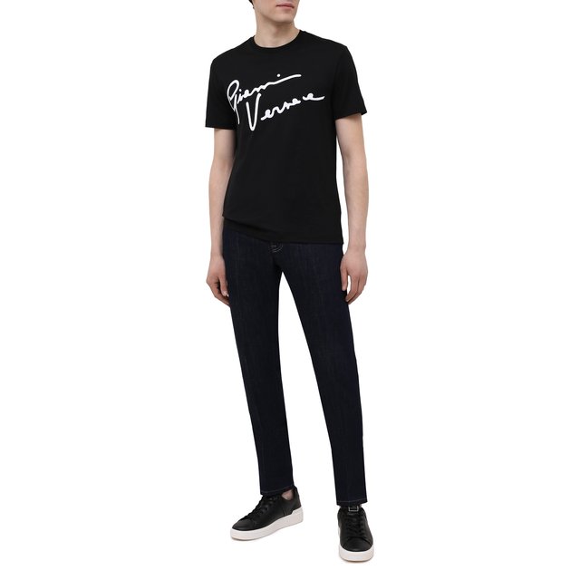 фото Хлопковая футболка versace