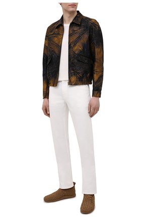 Мужские текстильные кроссовки BOTTEGA VENETA коричневого цвета по цене 68750 руб., арт. 651306/V0GV1 | Фото 2 Мужские текстильные кроссовки BOTTEGA VENETA коричневого цвета, арт. 651306/V0GV1 | Фото 2 (Материал внутренний: Натуральная кожа; Подошва: Плоская; Материал внешний: Текстиль; Стили: Гранж; Материал утеплителя: Без утеплителя)