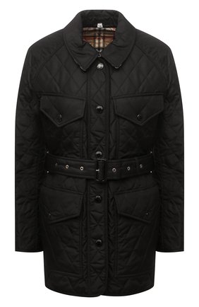 Женская стеганая куртка BURBERRY черного цвета по цене 78550 руб., арт. 8034122 | Фото 1 Женская стеганая куртка BURBERRY черного цвета, арт. 8034122 | Фото 1