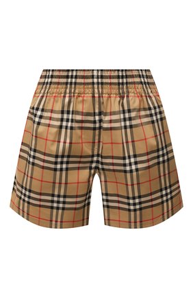 Женские хлопковые шорты BURBERRY бежевого цвета по цене 33400 руб., арт. 8040598 | Фото 1 Женские хлопковые шорты BURBERRY бежевого цвета, арт. 8040598 | Фото 1