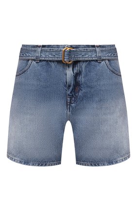 Женские джинсовые шорты TOM FORD голубого цвета по цене 84500 руб., арт. SHD003-DEX111 | Фото 1 Женские джинсовые шорты TOM FORD голубого цвета, арт. SHD003-DEX111 | Фото 1