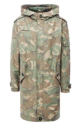 Женская парка SAINT LAURENT хаки цвета по цене 210500 руб., арт. 651609/Y1C79 | Фото 1 Женская парка SAINT LAURENT хаки цвета, арт. 651609/Y1C79 | Фото 1