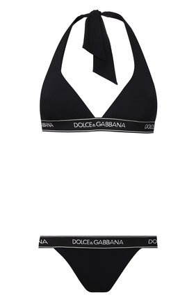 Женский раздельный купальник DOLCE & GABBANA черного цвета по цене 36550 руб., арт. 08A85J/FUGA2 | Фото 1 Женский раздельный купальник DOLCE & GABBANA черного цвета, арт. 08A85J/FUGA2 | Фото 1