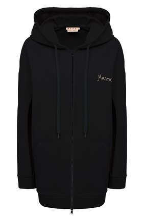Женский толстовка из вискозы MARNI черного цвета по цене 47250 руб., арт. FLJE0103X0/UTCZ58 | Фото 1 Женский толстовка из вискозы MARNI черного цвета, арт. FLJE0103X0/UTCZ58 | Фото 1