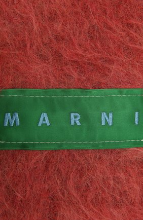 Женский шарф MARNI розового цвета по цене 25700 руб., арт. SCMC0055Y0/USCR17 | Фото 2 Женский шарф MARNI розового цвета, арт. SCMC0055Y0/USCR17 | Фото 2
