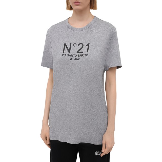 фото Хлопковая футболка n21