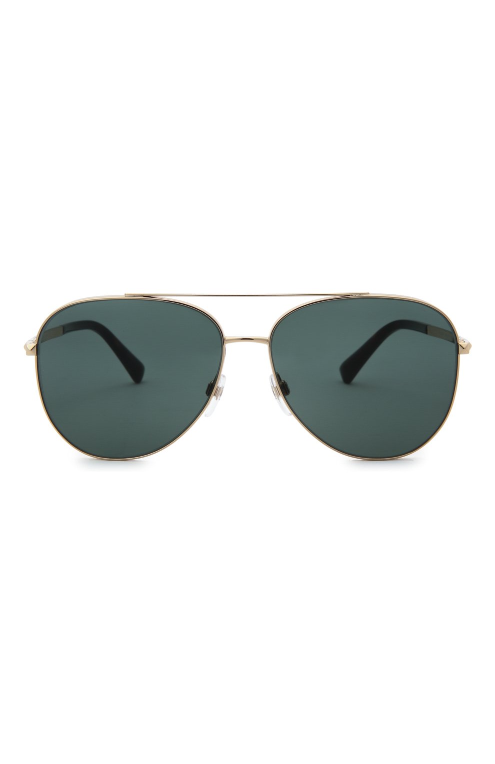 Женские солнцезащитные очки VALENTINO зеленого цвета, арт. 2047-300271 | Фото 3 (Региональные ограничения белый список (Axapta Mercury): RU; Тип очков: С/з; Очки форма: Авиаторы)