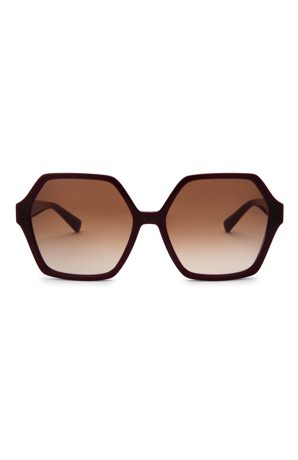Женские солнцезащитные очки VALENTINO бордового цвета, арт. 4088-513913 | Фото 3 (Региональные ограничения белый список (Axapta Mercury): RU; Тип очков: С/з; Очки форма: Бабочка)