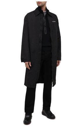 Мужской шерстяной свитер TOM FORD темно-синего цвета по цене 148000 руб., арт. BWM2N/TFK125 | Фото 2 Мужской шерстяной свитер TOM FORD темно-синего цвета, арт. BWM2N/TFK125 | Фото 2