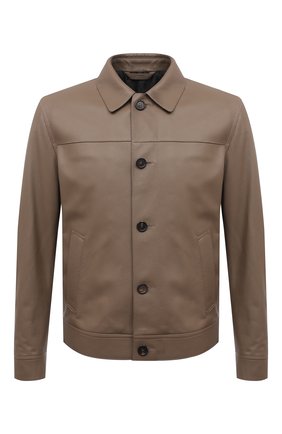 Мужская кожаная куртка BRIONI коричневого цвета по цене 666500 руб., арт. PLZ90L/P7708 | Фото 1 Мужская кожаная куртка BRIONI коричневого цвета, арт. PLZ90L/P7708 | Фото 1