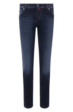 Мужские джинсы KITON темно-синего цвета по цене 84500 руб., арт. UPNJS/J07T22 | Фото 1
