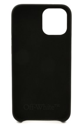 Чехол для iphone 12 pro max OFF-WHITE черно-белого цвета по цене 7515 руб., арт. 0MPA027S21PLA004 | Фото 2 Чехол для iphone 12 pro max OFF-WHITE черно-белого цвета, арт. 0MPA027S21PLA004 | Фото 2