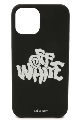 Чехол для iphone 12 pro max OFF-WHITE черно-белого цвета, арт. 0MPA027S21PLA004 | Фото 1 (Кросс-КТ: Деактивировано)