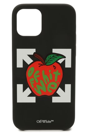 Чехол для iphone 12/12 pro OFF-WHITE черного цвета по цене 7515 руб., арт. 0MPA026S21PLA005 | Фото 1 Чехол для iphone 12/12 pro OFF-WHITE черного цвета, арт. 0MPA026S21PLA005 | Фото 1