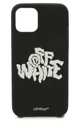 Чехол для iphone 12/12 pro OFF-WHITE черно-белого цвета по цене 7515 руб., арт. 0MPA026S21PLA004 | Фото 1 Чехол для iphone 12/12 pro OFF-WHITE черно-белого цвета, арт. 0MPA026S21PLA004 | Фото 1