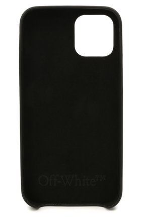 Чехол для iphone 12/12 pro OFF-WHITE черно-белого цвета по цене 7515 руб., арт. 0MPA026S21PLA004 | Фото 2 Чехол для iphone 12/12 pro OFF-WHITE черно-белого цвета, арт. 0MPA026S21PLA004 | Фото 2