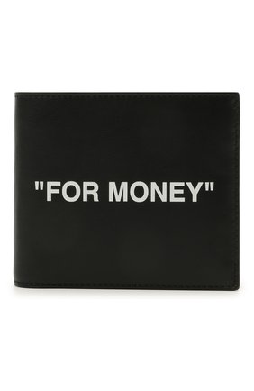 Мужской кожаное портмоне OFF-WHITE черно-белого цвета по цене 24350 руб., арт. 0MNC020S21LEA001 | Фото 1 Мужской кожаное портмоне OFF-WHITE черно-белого цвета, арт. 0MNC020S21LEA001 | Фото 1