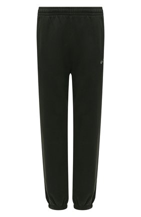 Мужские хлопковые джоггеры OFF-WHITE хаки цвета по цене 29750 руб., арт. 0MCH029S21FLE004 | Фото 1 Мужские хлопковые джоггеры OFF-WHITE хаки цвета, арт. 0MCH029S21FLE004 | Фото 1
