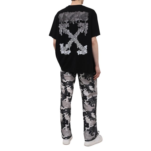 фото Хлопковая футболка off-white