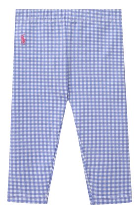 Детские хлопковые леггинсы POLO RALPH LAUREN синего цвета по цене 3950 руб., арт. 310833609 | Фото 1 Детские хлопковые леггинсы POLO RALPH LAUREN синего цвета, арт. 310833609 | Фото 1