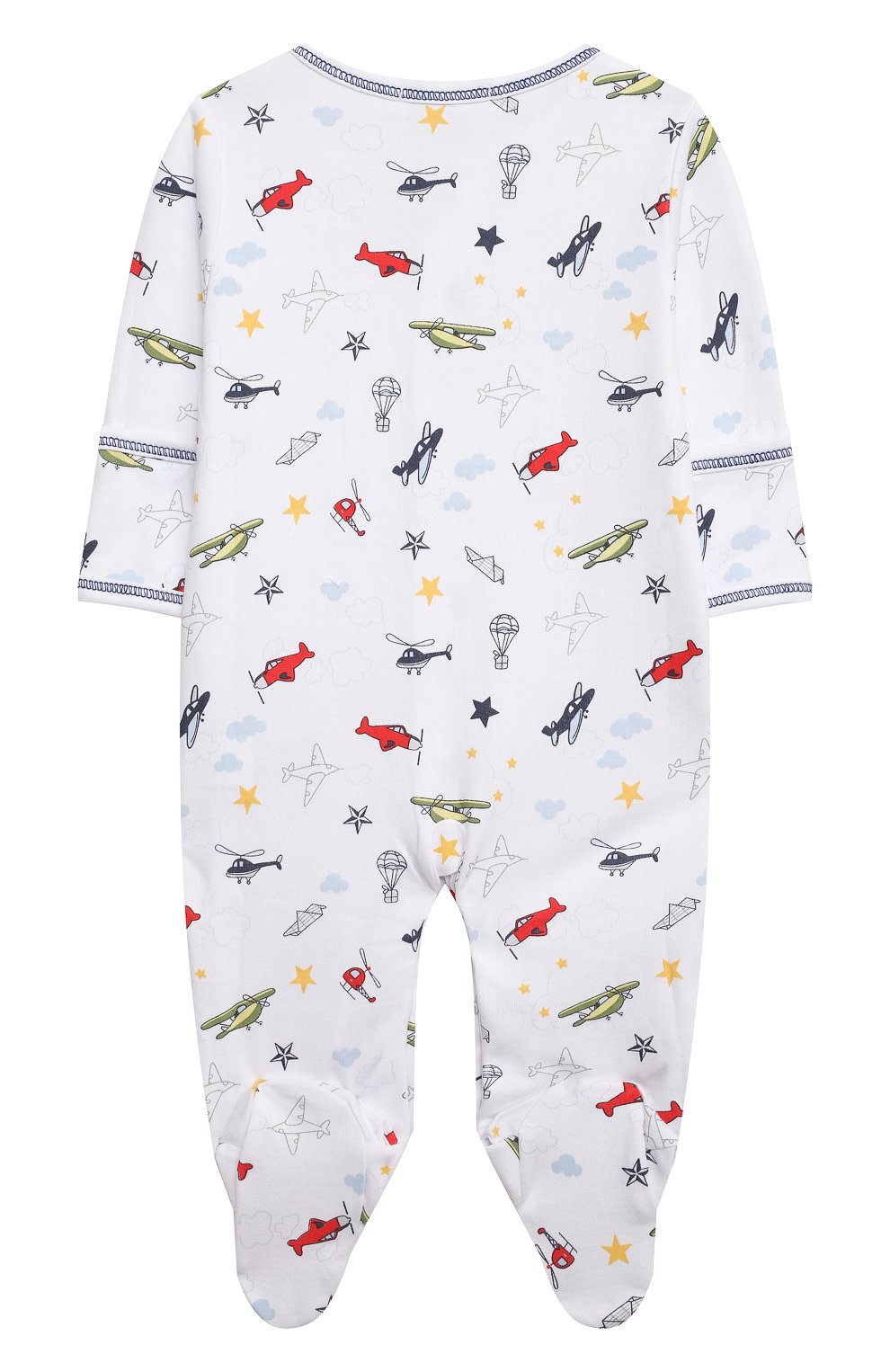 Детского комплект из трех предметов KISSY KISSY разноцветного цвета по цене 6235 руб., арт. 483124 | Фото 3 Детского комплект из трех предметов KISSY KISSY разноцветного цвета, арт. 483124 | Фото 3 (Материал внешний: Хлопок; Ростовка одежда: 0 - 3 мес | 50 - 60 см, 6 мес | 68 см)