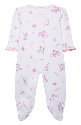 Детский хлопковый комбинезон KISSY KISSY розового цвета по цене 4995 руб., арт. KGQ05901N | Фото 2 Детский хлопковый комбинезон KISSY KISSY розового цвета, арт. KGQ05901N | Фото 2