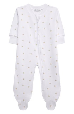Детский хлопковый комбинезон KISSY KISSY желтого цвета по цене 4740 руб., арт. KNQ05921N | Фото 1 Детский хлопковый комбинезон KISSY KISSY желтого цвета, арт. KNQ05921N | Фото 1