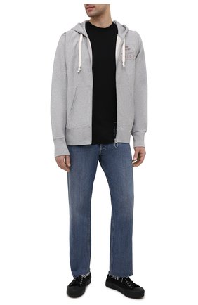 Мужской хлопковая толстовка MAISON MARGIELA светло-серого цвета по цене 59600 руб., арт. S50HG0036/S25508 | Фото 2 Мужской хлопковая толстовка MAISON MARGIELA светло-серого цвета, арт. S50HG0036/S25508 | Фото 2 (Рукава: Длинные; Материал внешний: Хлопок; Длина (для топов): Стандартные; Стили: Гранж; Мужское Кросс-КТ: Толстовка-одежда)