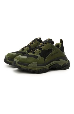 Мужские комбинированные кроссовки triple s BALENCIAGA хаки цвета по цене 77050 руб., арт. 536737/W2CA1 | Фото 1 Мужские комбинированные кроссовки triple s BALENCIAGA хаки цвета, арт. 536737/W2CA1 | Фото 1