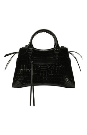 Женская сумка neo classic city s BALENCIAGA черного цвета по цене 182500 руб., арт. 638521/15V67 | Фото 1 Женская сумка neo classic city s BALENCIAGA черного цвета, арт. 638521/15V67 | Фото 1 (Ремень/цепочка: На ремешке; Сумки-технические: Сумки через плечо, Сумки top-handle; Материал: Натуральная кожа; Размер: medium)